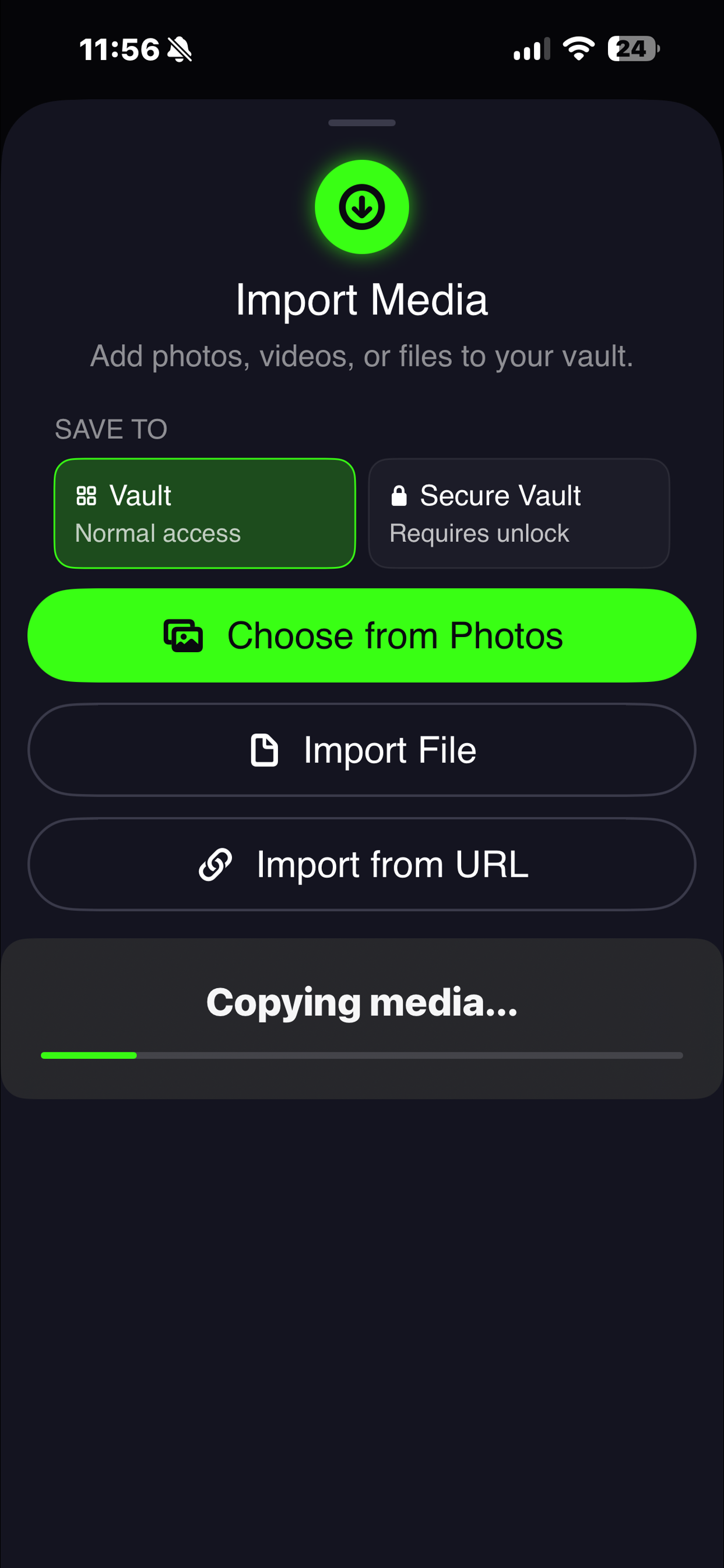 ReceiptWise receipt capture interface placeholder.